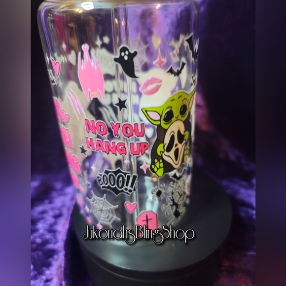Yoda Ghostface Horror Movie Halloween Cup - Picture 2 of 3